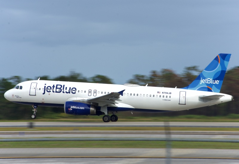 Photo of N794JB - JetBlue Airways Airbus A320 at MCO on AeroXplorer Aviation Database