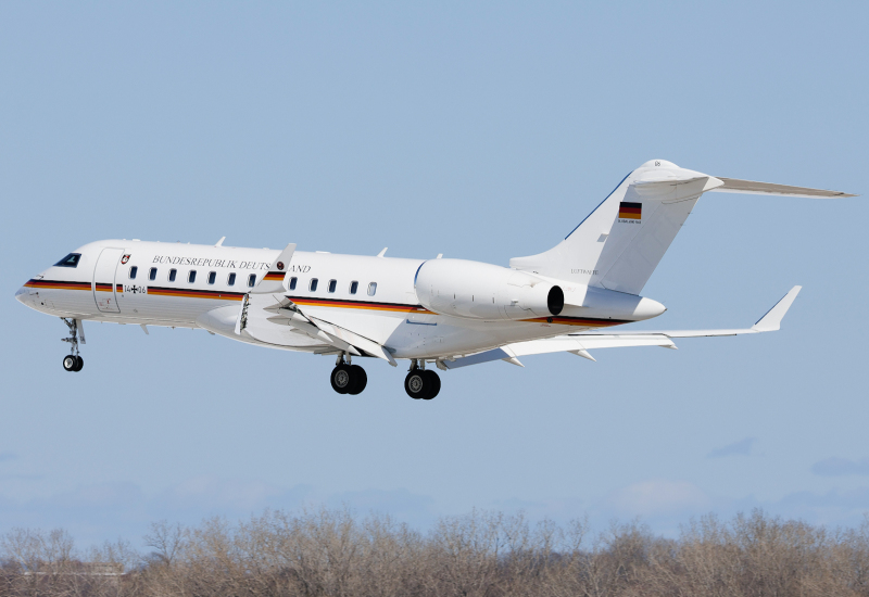 Photo of 14+06 - German Air Force Bombardier Global 6000 at MKE on AeroXplorer Aviation Database
