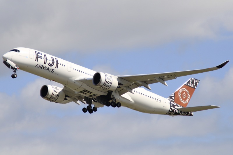 Photo of DQ-FAJ - Fiji Airways Airbus A350-900 at AKL on AeroXplorer Aviation Database