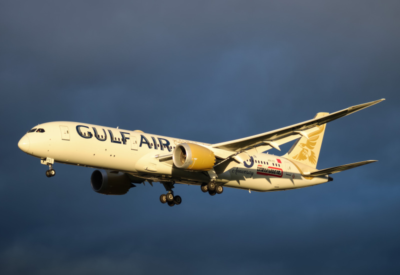 Photo of A9C-FC - Gulf Air Boeing 787-9 at LHR on AeroXplorer Aviation Database