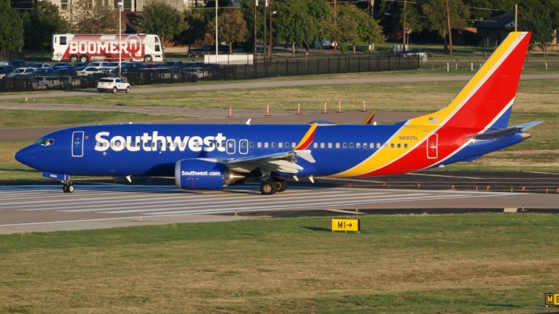 Photo of N8805L - Southwest Airlines Boeing 737 MAX 8 at DAL on AeroXplorer Aviation Database