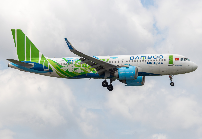 Photo of VN-A596 - Bamboo Airways Airbus A320NEO at SGN on AeroXplorer Aviation Database