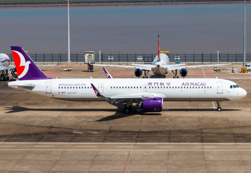 Photo of B-MBT - Air Macau Airbus A321NEO at MFM on AeroXplorer Aviation Database