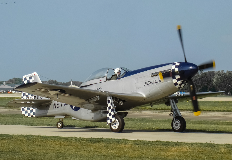 Photo of N51TC - PRIVATE North American P-51 Mustang at OSH on AeroXplorer Aviation Database
