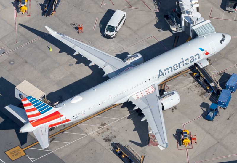 Photo of N443AA - American Airlines Airbus A321-200 at BOS on AeroXplorer Aviation Database