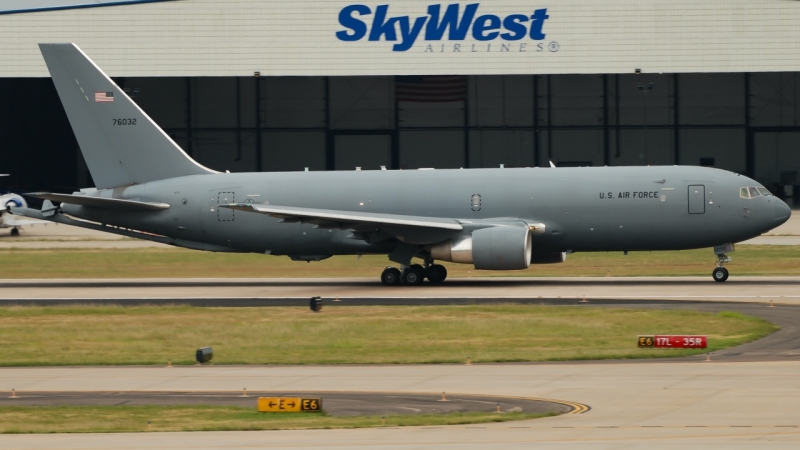 Photo of 76032 - USAF - United States Air Force Boeing KC-46A Pegasus at OKC on AeroXplorer Aviation Database