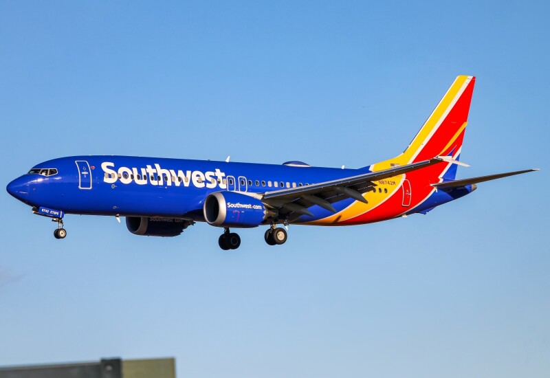 Photo of N8742M - Southwest Airlines Boeing 737 MAX 8 at BWI on AeroXplorer Aviation Database
