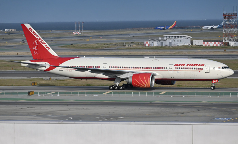 Photo of VT-ALG - Air India Boeing 777-200LR at SFO on AeroXplorer Aviation Database