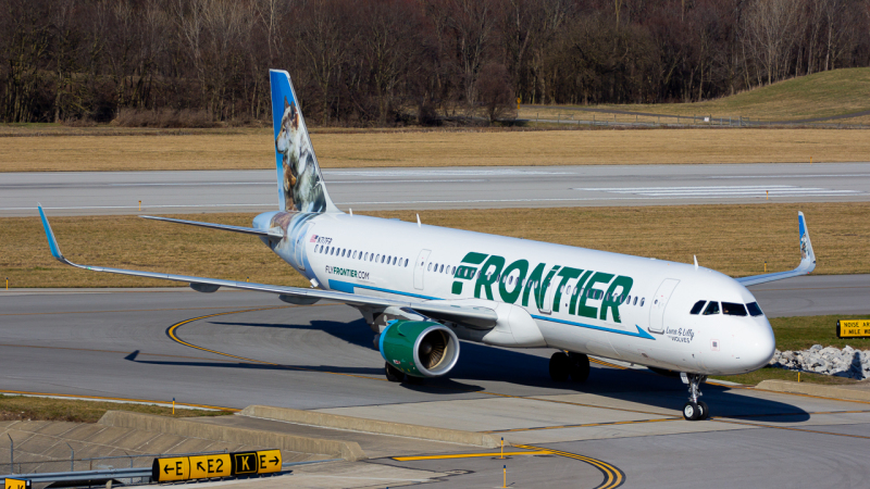Photo of N717FR - Frontier Airlines Airbus A321-200 at CMH on AeroXplorer Aviation Database