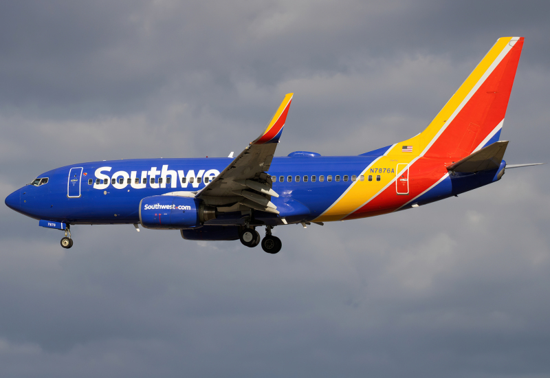 Photo of N7876A - Southwest Airlines Boeing 737-700 at BWI on AeroXplorer Aviation Database