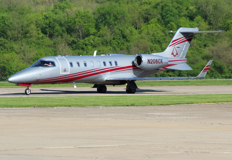 Photo of N206CK - PRIVATE Learjet 45 at LUK on AeroXplorer Aviation Database