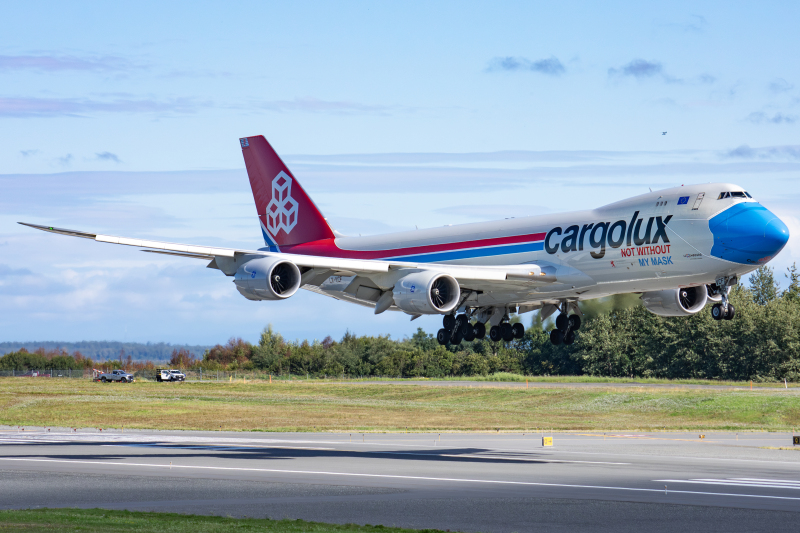 Photo of LX-VCF - CargoLux Boeing 747-8F at ANC on AeroXplorer Aviation Database