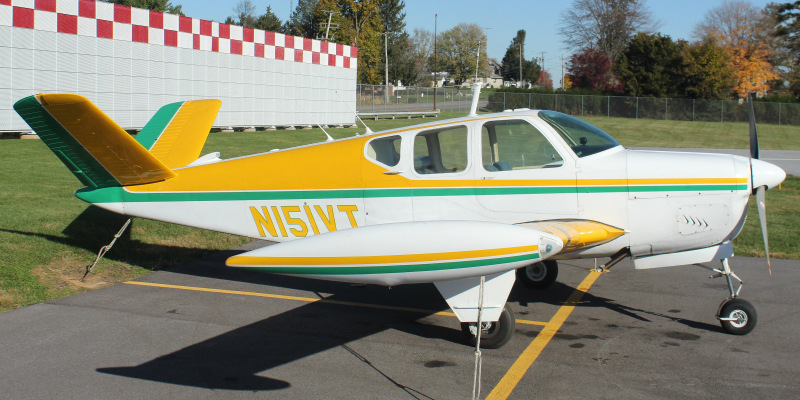 Photo of N151Vt - PRIVATE Beechcraft 35 Bonanza  at THV on AeroXplorer Aviation Database