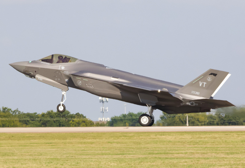 Photo of 18-5361 - USAF - United States Air Force F35  at NFW on AeroXplorer Aviation Database