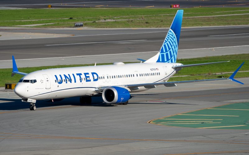 Photo of N27519 - United Airlines Boeing 737 MAX 9 at SFO on AeroXplorer Aviation Database