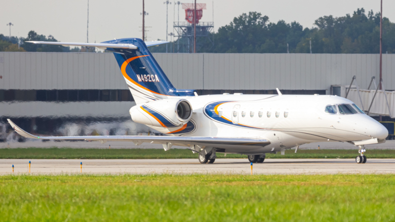 Photo of N492CA - PRIVATE Cessna Citation Sovereign at CMH on AeroXplorer Aviation Database
