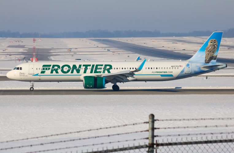 Photo of N657FR - Frontier Airlines Airbus A321NEO at CVG on AeroXplorer Aviation Database