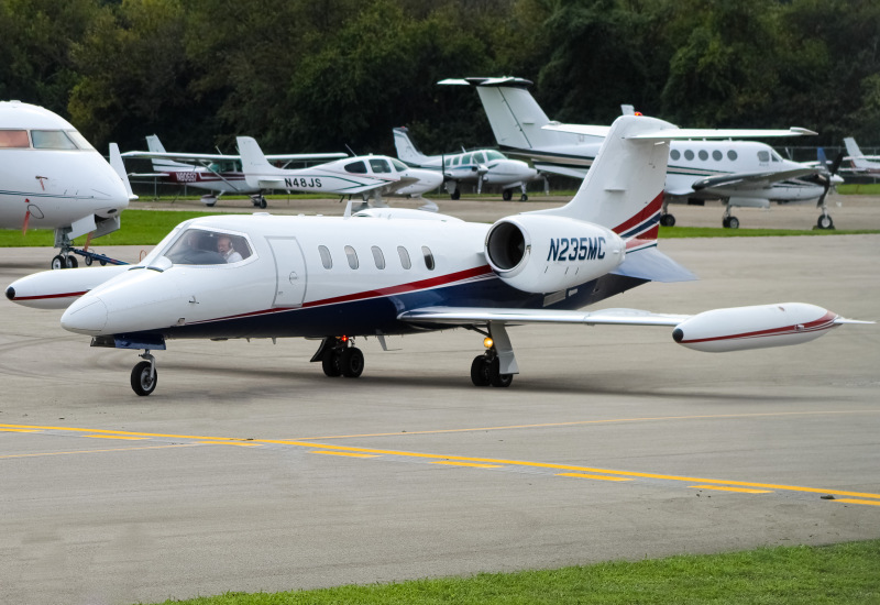Photo of N235MC - PRIVATE  Learjet 35 at LUK on AeroXplorer Aviation Database