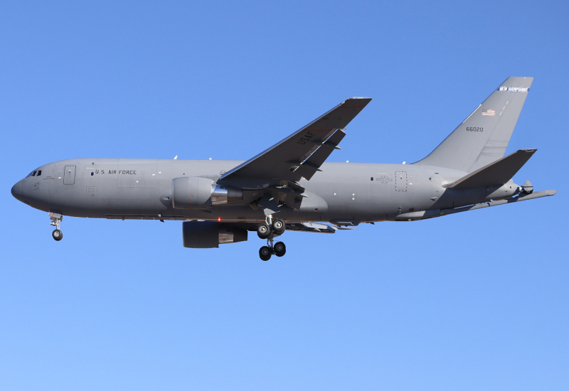 Photo of 16-46020 - USAF - United States Air Force Boeing KC-46A Pegasus at MHT on AeroXplorer Aviation Database