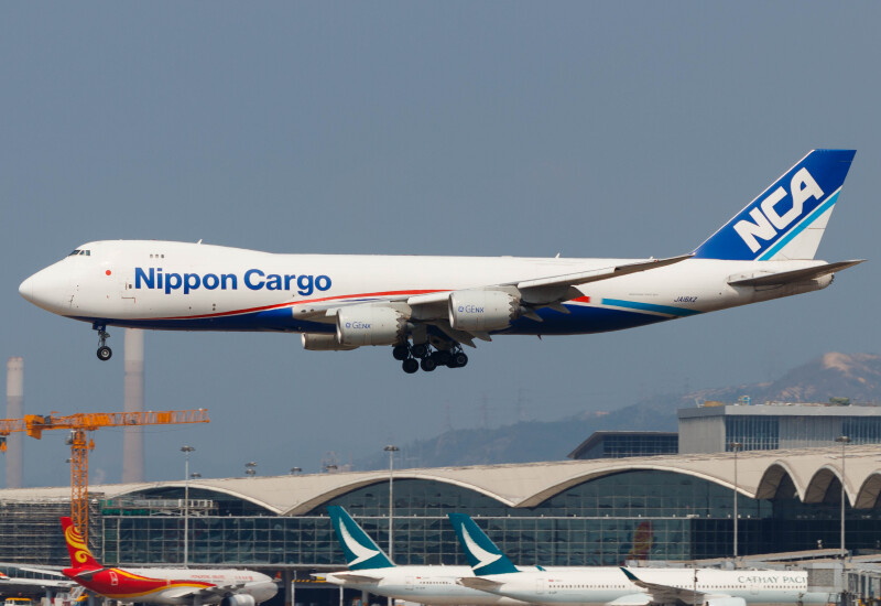 Photo of JA15KZ - Nippon Cargo Airlines Boeing 747-8F at HKG on AeroXplorer Aviation Database
