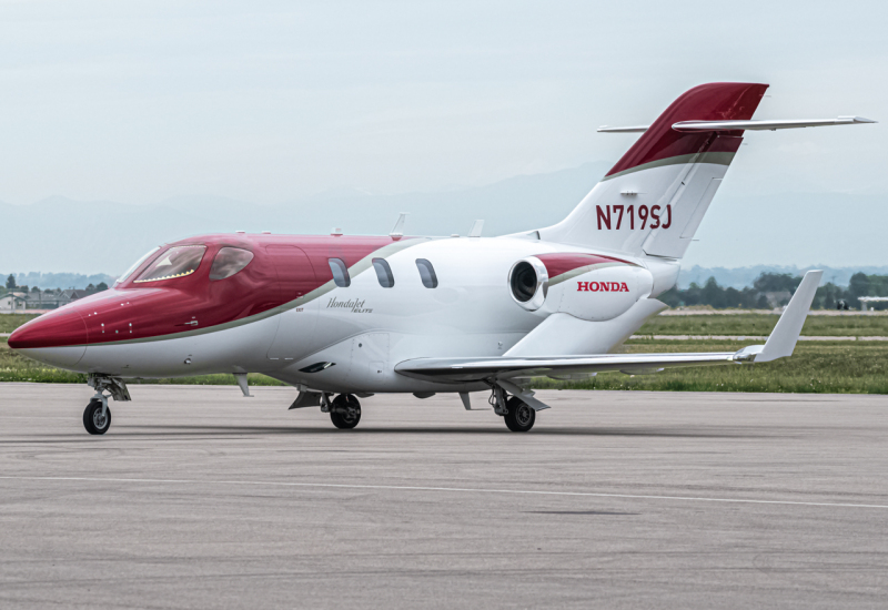 Photo of N719SJ - Volato Honda HA-420 at FNL on AeroXplorer Aviation Database