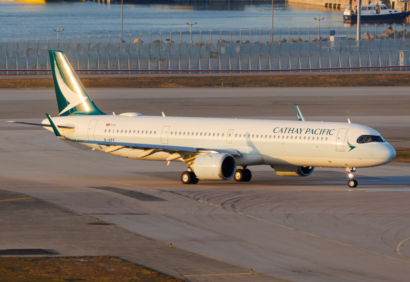 Photo of B-HPF - Cathay Pacific Airbus A321NEO at HKG on AeroXplorer Aviation Database