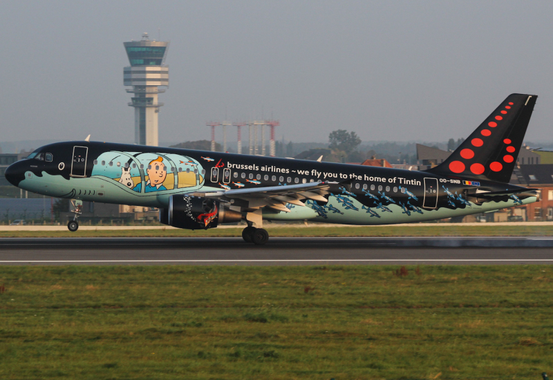Photo of OO-SNB - Brussels Airlines Airbus A320 at BRU on AeroXplorer Aviation Database