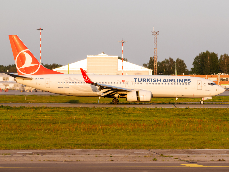Photo of TC-JVG - Turkish Airlines Boeing 737-800 at RIX on AeroXplorer Aviation Database