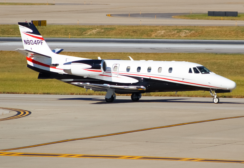 Photo of N804PF - PRIVATE  Cessna Citation 560XL Excel at CVG on AeroXplorer Aviation Database