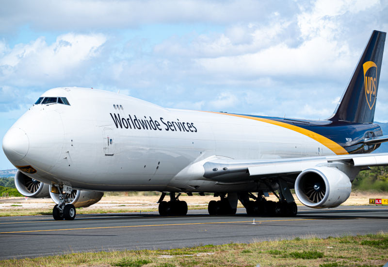 Photo of N613UP - United Parcel Service Boeing 747-8F at HNL on AeroXplorer Aviation Database