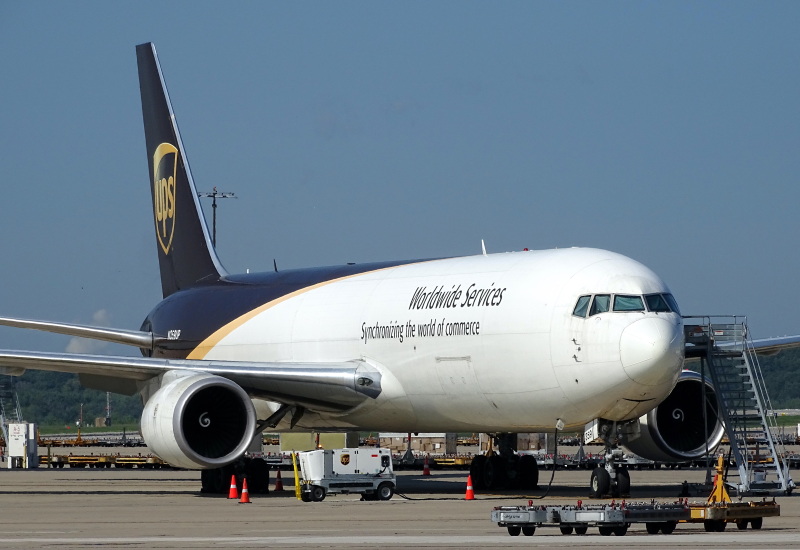 Photo of N359UP - United Parcel Service Boeing 767-300F at RFD on AeroXplorer Aviation Database