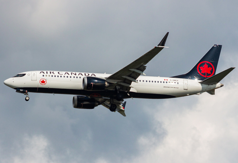 Photo of C-GMEX - Air Canada Boeing 737 MAX 8 at TPA  on AeroXplorer Aviation Database