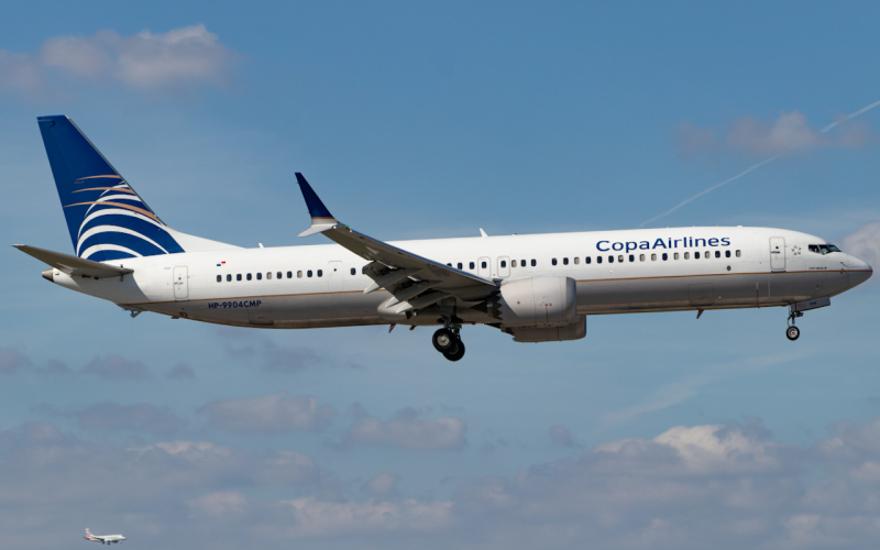 Photo of HP-9904CMP - Copa Airlines Boeing 737 MAX 9 at MIA on AeroXplorer Aviation Database