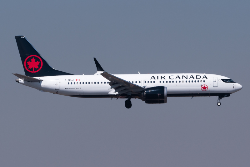 Photo of C-GELJ - Air Canada Boeing 737 MAX 8 at MEX on AeroXplorer Aviation Database