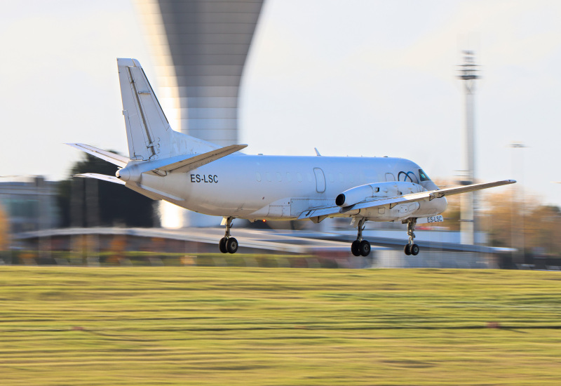 Photo of ES-LSC - AIREST Saab 340AF at BHX on AeroXplorer Aviation Database