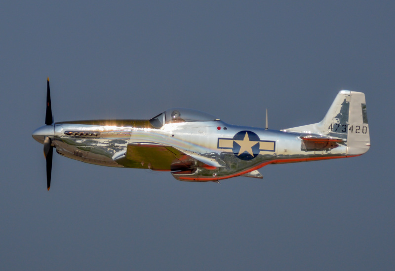 Photo of NL151AM - PRIVATE North American P-51 Mustang at OSH on AeroXplorer Aviation Database