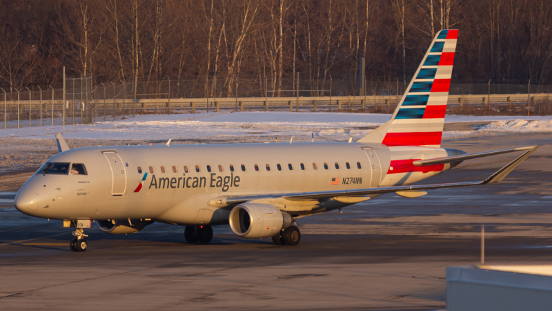 Photo of N274NN - American Airlines Embraer E175 at CMH on AeroXplorer Aviation Database