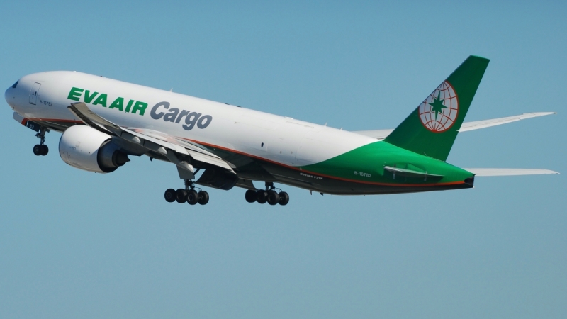 Photo of B-16782 - EVA Air Cargo Boeing 777-F at LAX on AeroXplorer Aviation Database