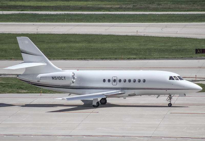 Photo of N510CT - PRIVATE Dassault Falcon 2000EX at MKE on AeroXplorer Aviation Database