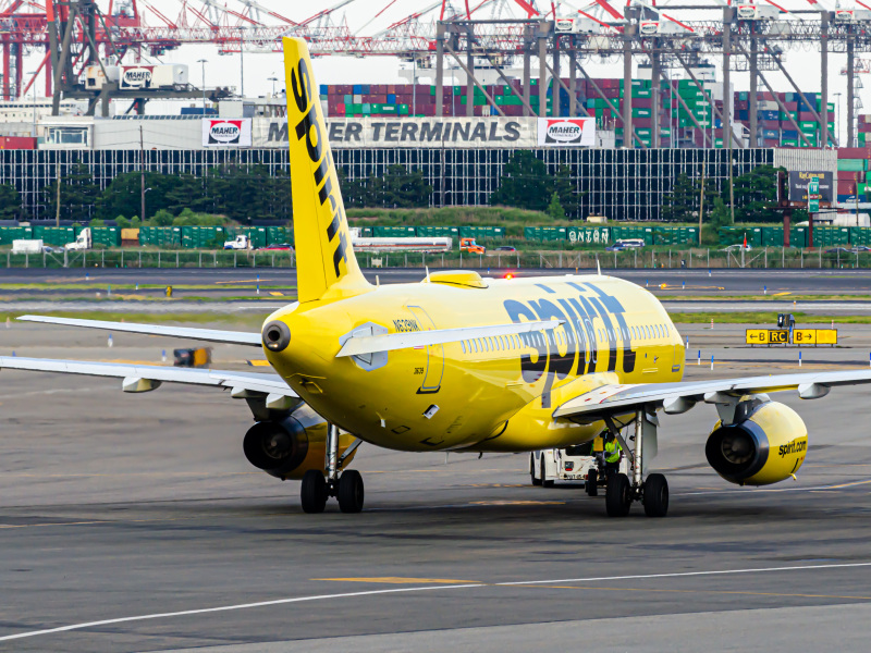 Photo of N639NK - Spirit Airlines Airbus A320 at EWR on AeroXplorer Aviation Database