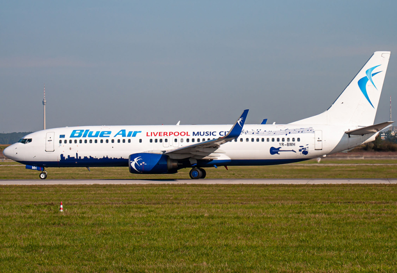 Photo of YR-BMH - Blue AIir Boeing 737-800 at STR on AeroXplorer Aviation Database