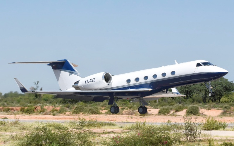 Photo of XA-AVZ - PRIVATE Gulfstream IV at CSL on AeroXplorer Aviation Database