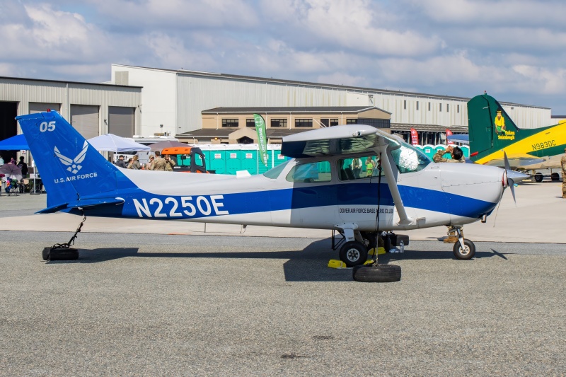 Photo of N2250E - USAF - United States Air Force Cessna 172 at DOV on AeroXplorer Aviation Database