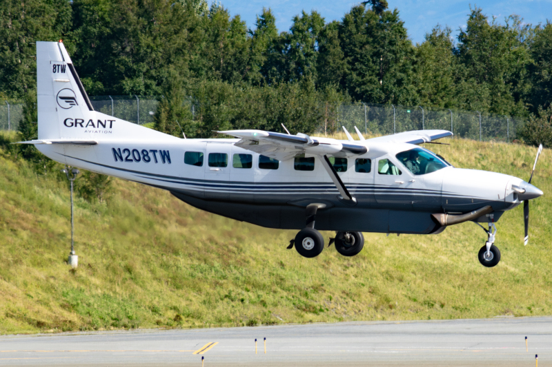 Photo of N208TW - Grant Aviation Cessna 208 Grand Caravan at ANC on AeroXplorer Aviation Database