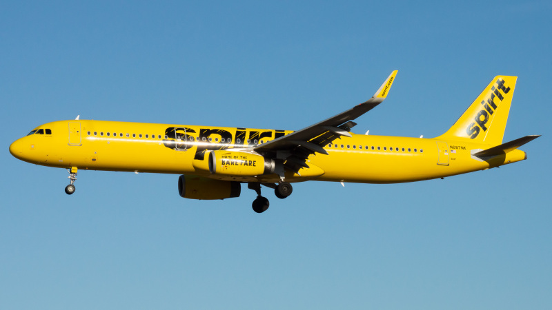 Photo of N687NK - Spirit Airlines Airbus A321-200 at BWI on AeroXplorer Aviation Database