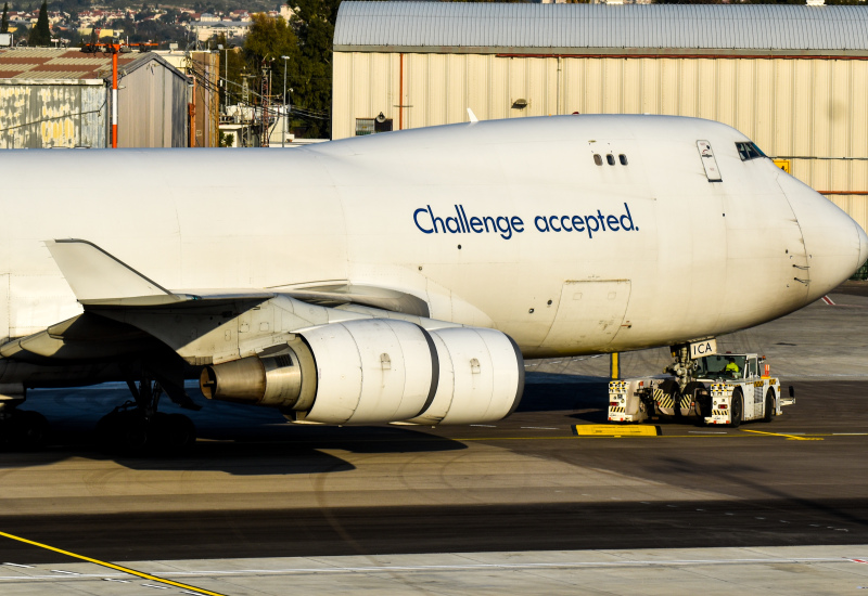 Photo of 4X-ICA - CAL Cargo Airlines Boeing 747-400 at TLV on AeroXplorer Aviation Database