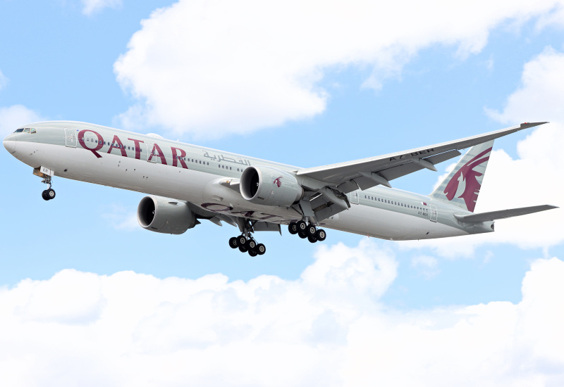 Photo of A7-BER - Qatar Airways Boeing 777-300ER at LHR on AeroXplorer Aviation Database