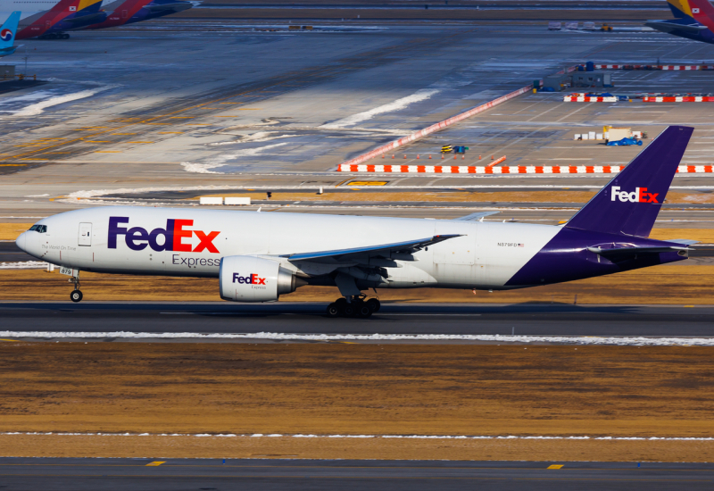Photo of N879FD - FedEx Boeing 777-F at ICN on AeroXplorer Aviation Database