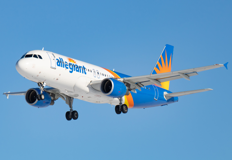 Photo of N280NV - Allegiant Air Airbus A320 at CID on AeroXplorer Aviation Database