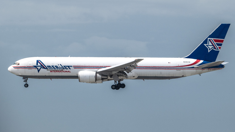 Photo of N396CM - Amerijet Boeing 767-300F at MIA on AeroXplorer Aviation Database